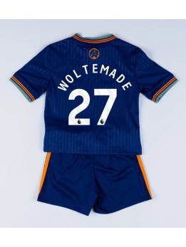 Otroški Nogometna dresi replika Newcastle United Nick Woltemade #27 Tretji 2025-26 Kratek rokav (+ hlače)